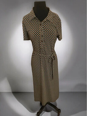 A Geometric Print Dress (Scarlett)